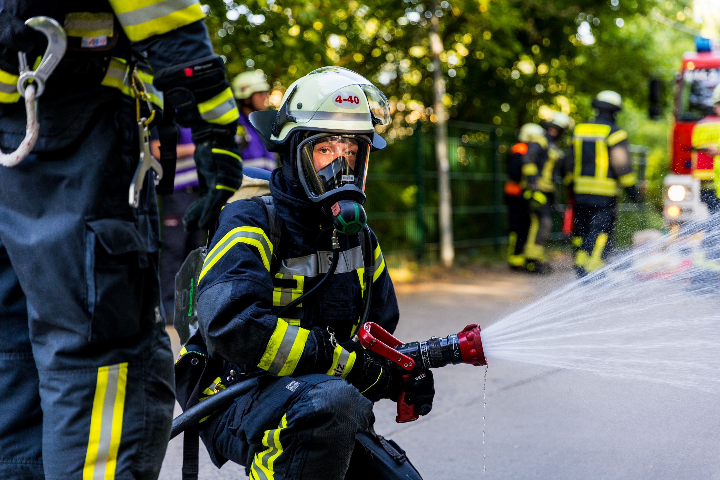 Übung: Verkehrsunfall mit eingeklemmten Personen
